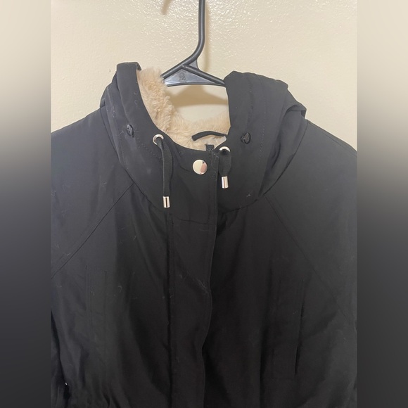 ✨Royal Matrix Black Fur Lined Coat Size 12 - Picture 5 of 16